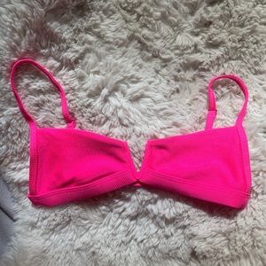 la hearts pacsun bikini top